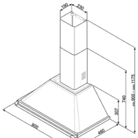 Кухонная вытяжка Smeg KT90DGC - Изображение №4 — Chaika Market