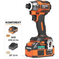 Винтоверт Daewoo Power DAX 3521Li SET (с 1-им АКБ, кейс) — Chaika Market