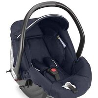 Универсальная коляска CAM Tris Fluido Easy (3 в 1, белый медвежонок, синий-черный) - Изображение №4 — Chaika Market