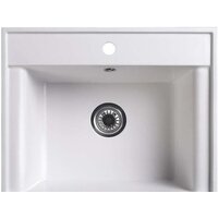 Кухонная мойка Belux SG-REC-6050 (белый кварц) — Chaika Market