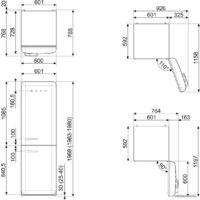 Холодильник Smeg FAB32RRD5 - Изображение №8 — Chaika Market