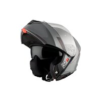 Мотошлем MT Helmets Genesis SV Solid A12 (M, серый глянцевый) - Изображение №2 — Chaika Market