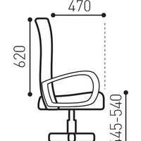 Офисное кресло Brabix Enter EX-511 (коричневый) - Изображение №14 — Chaika Market