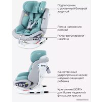Детское автокресло Rant Nitro Isofix UB619 (серый/мятный) - Изображение №9 — Chaika Market