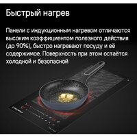 Варочная панель MAUNFELD CVI292S2FBK Lux - Изображение №12 — Chaika Market