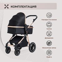 Универсальная коляска Sweet Baby Ranger 2в1 (Black Gold) - Изображение №13 — Chaika Market