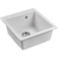 Кухонная мойка Paulmark Kante 45 PM104651-WH - Изображение №2 — Chaika Market