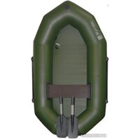 Гребная лодка Муссон R-200 с гребками (зеленый) — Chaika Market