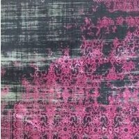 Ковер для жилой комнаты Flora Leo 200x290 (черный/лиловый) — Chaika Market