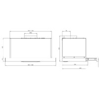 Кухонная вытяжка Elikor Slide 50П-1000 229459 (белый/стекло белое) - Изображение №2 — Chaika Market