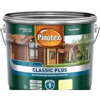 Антисептик Pinotex Classic Plus 3 в 1 9 л (скандинавский серый) — Chaika Market