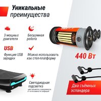 Виброплатформа Unixfit Boost 4D (черный) - Изображение №13 — Chaika Market