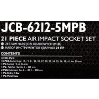 Универсальный набор инструментов JCB 6212-5MPB (61736) - Изображение №12 — Chaika Market