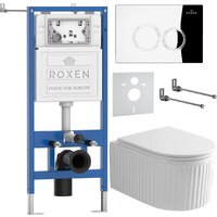 Унитаз подвесной Roxen StounFix Dual Fresh 968245 - Изображение №2 — Chaika Market