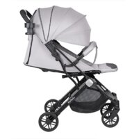 Коляска прогулочная «книга» Farfello Comfy Go Comfort CG-005 (серый) - Изображение №4 — Chaika Market