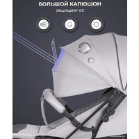 Коляска прогулочная «книга» Farfello Comfy Go Comfort CG-005 (серый) - Изображение №14 — Chaika Market