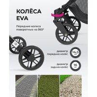 Коляска прогулочная «книга» Farfello Comfy Go Comfort CG-005 (серый) - Изображение №15 — Chaika Market