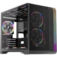 Корпус 1stPlayer VT6 (с тремя вентиляторами F7, черный) — Chaika Market