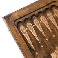 Шашки/нарды Mirzoyan Золотой Узор 1 am019 - Изображение №8 — Chaika Market