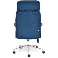 Офисное кресло TetChair Charm (флок, синий) - Изображение №5 — Chaika Market