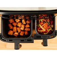 Аэрогриль (аэрофритюрница) Tefal Dual Easy Fry & Grill EY901AE0 - Изображение №6 — Chaika Market