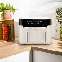 Аэрогриль (аэрофритюрница) Tefal Dual Easy Fry & Grill EY901AE0 - Изображение №7 — Chaika Market