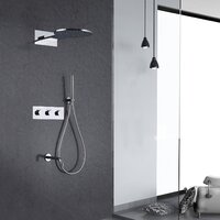 Душевая система  Abber Wasser Kreis AF8150 (хром) - Изображение №2 — Chaika Market