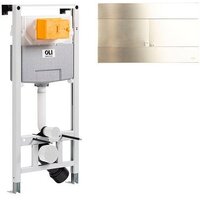 Инсталляция для унитаза OLI 885052+888561 (белое золото) — Chaika Market