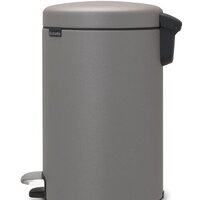 Мусорное ведро Brabantia Pedal Bin NewIcon 12 л (минерально-серый) - Изображение №2 — Chaika Market