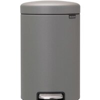 Мусорное ведро Brabantia Pedal Bin NewIcon 12 л (минерально-серый) — Chaika Market