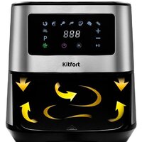 Аэрогриль (аэрофритюрница) Kitfort KT-2228 - Изображение №2 — Chaika Market