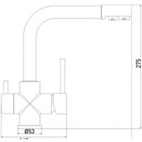 Смеситель Gross Aqua Ecolife 3120609MW - Изображение №2 — Chaika Market