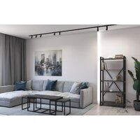 Стеллаж Hype Mebel Стандарт Люкс 50x200 (белый/древесина белая) - Изображение №3 — Chaika Market