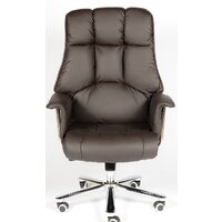 Офисное кресло Norden Президент H-1133-322 leather (коричневый) - Изображение №9 — Chaika Market