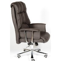 Офисное кресло Norden Президент H-1133-322 leather (коричневый) - Изображение №6 — Chaika Market
