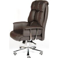 Офисное кресло Norden Президент H-1133-322 leather (коричневый) - Изображение №2 — Chaika Market