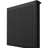 Стальной панельный радиатор Royal Thermo Ventil Compact VC22-900-700 (Noir Sable) — Chaika Market