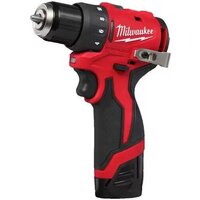 Дрель-шуруповерт Milwaukee M12 BLDDRC-202C 4933499686 (с 2-мя АКБ, кейс) — Chaika Market