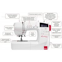 Компьютерная швейная машина Elna eXperience 560 - Изображение №3 — Chaika Market