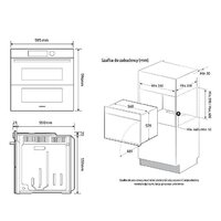 Электрический духовой шкаф Samsung NV7B4245VAK - Изображение №7 — Chaika Market