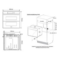 Электрический духовой шкаф Samsung NV7B5660RAK - Изображение №3 — Chaika Market