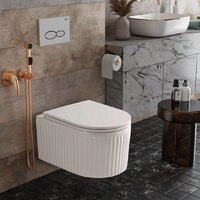 Унитаз подвесной Roxen StounFix Dual Fresh 968246 - Изображение №9 — Chaika Market