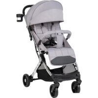 Коляска прогулочная «книга» Farfello Comfy Go Comfort CG-105 (блестящий серый) — Chaika Market