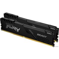 Оперативная память Kingston FURY Beast 2x8GB DDR4 PC4-28800 KF436C17BBK2/16 — Chaika Market