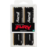 Оперативная память Kingston FURY Beast 2x8GB DDR4 PC4-28800 KF436C17BBK2/16 - Изображение №7 — Chaika Market