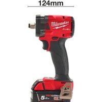 Гайковерт Milwaukee M18 FIW2F12-502X 4933478444 (с 2-мя АКБ, кейс) - Изображение №3 — Chaika Market