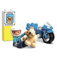Конструктор LEGO Duplo 10967 Полицейский мотоцикл - Изображение №3 — Chaika Market