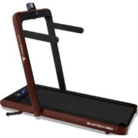 Электрическая беговая дорожка Titanium Masters Slimtech S60 (коричневый) - Изображение №2 — Chaika Market