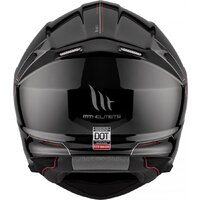 Мотошлем MT Helmets Genesis SV Solid A1 (XXL, черный глянцевый) - Изображение №7 — Chaika Market