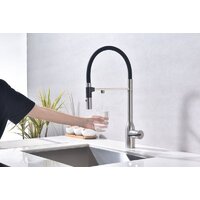 Смеситель Paulmark Magneto One Ma213188-BS (стальной/брашированная сталь) - Изображение №7 — Chaika Market